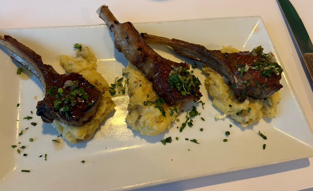 Lollipop Lamb Chops.