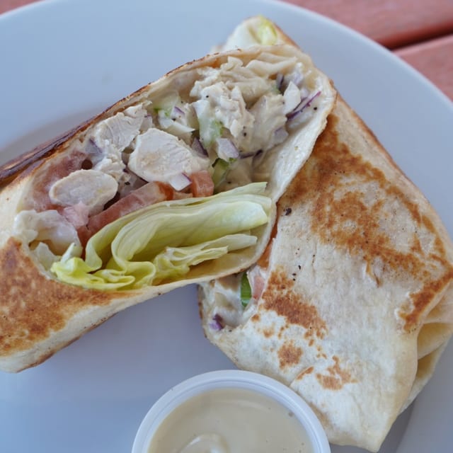 Chicken Salad Wrap.