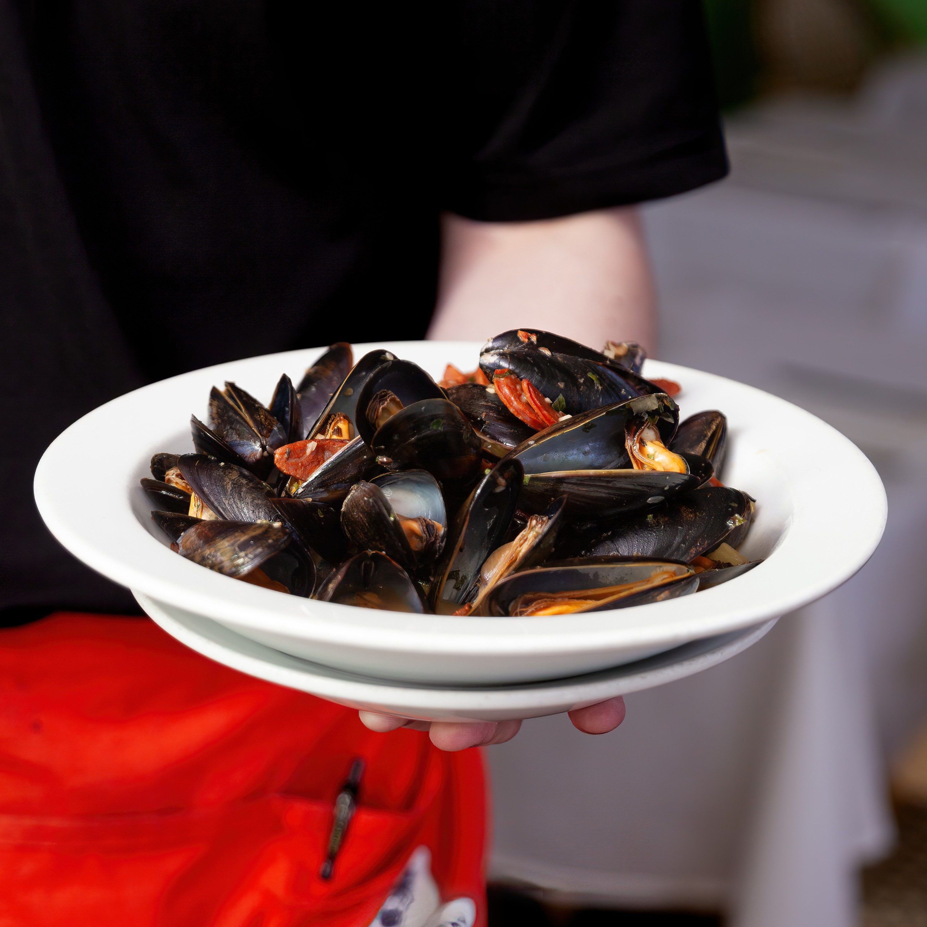 Mussels.