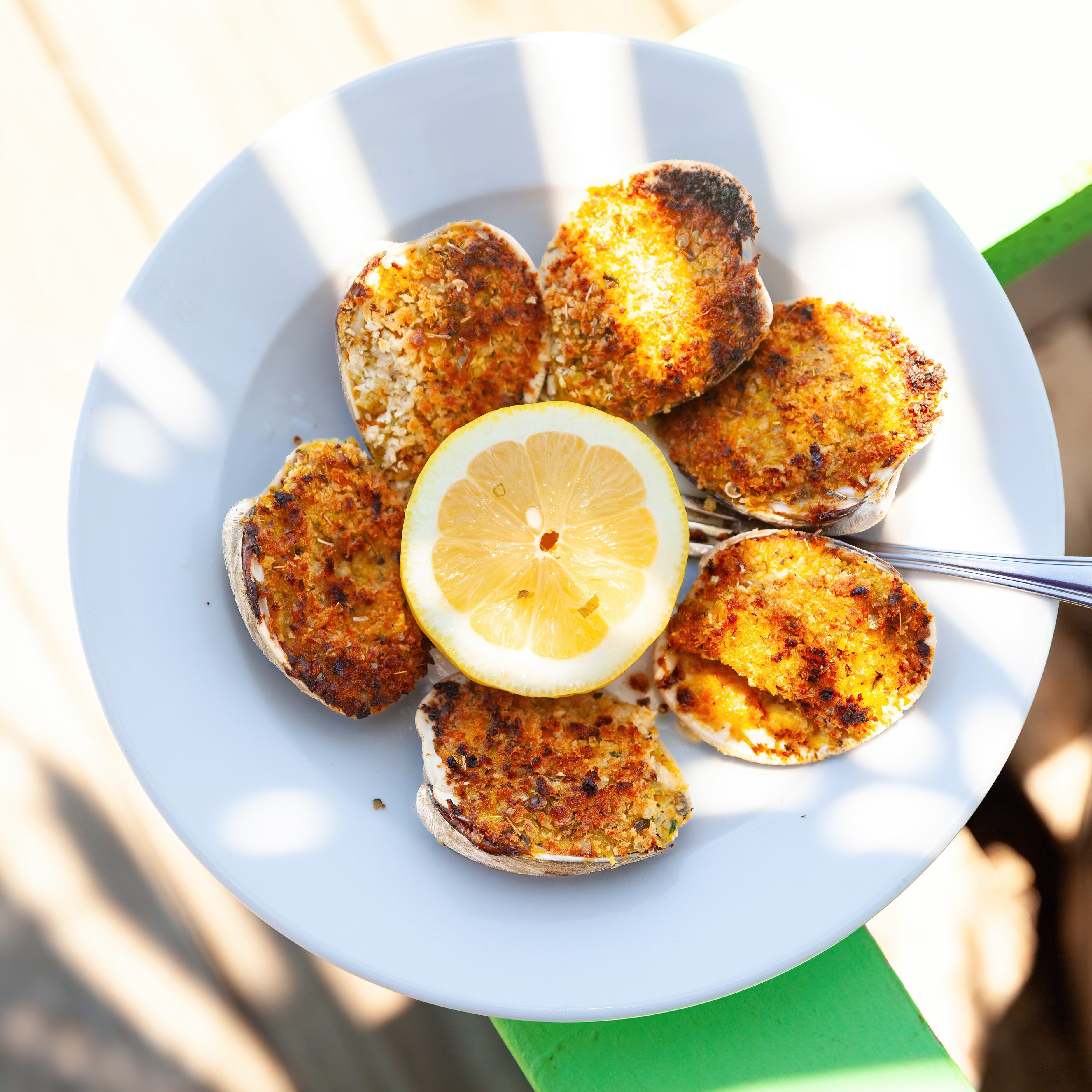 Baked Clams.