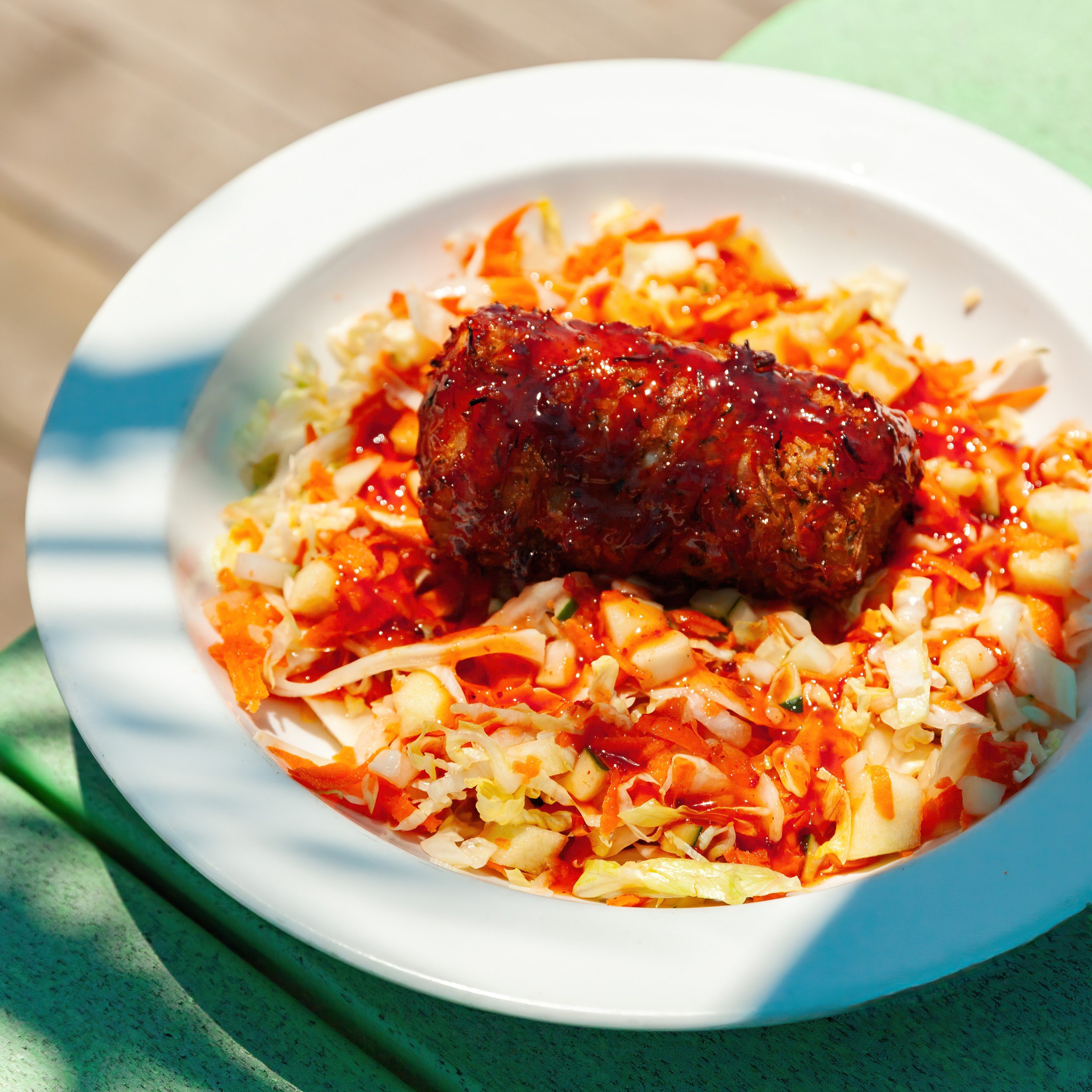 Coconut Crusted Cod Fish.