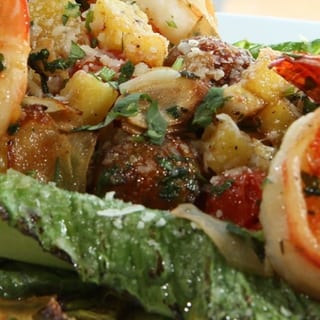 Grilled Romaine Salad