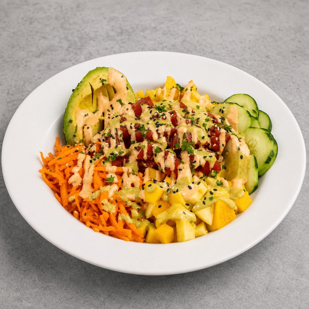 Tuna Poke Bowl.