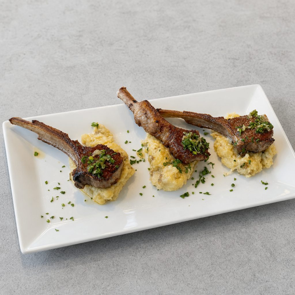 Lollipop Lamb Chops.