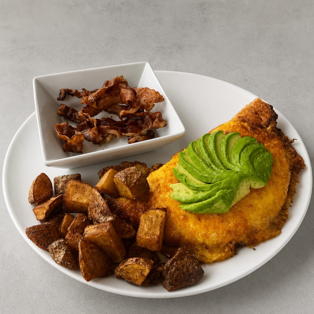 Avocado Omelet.
