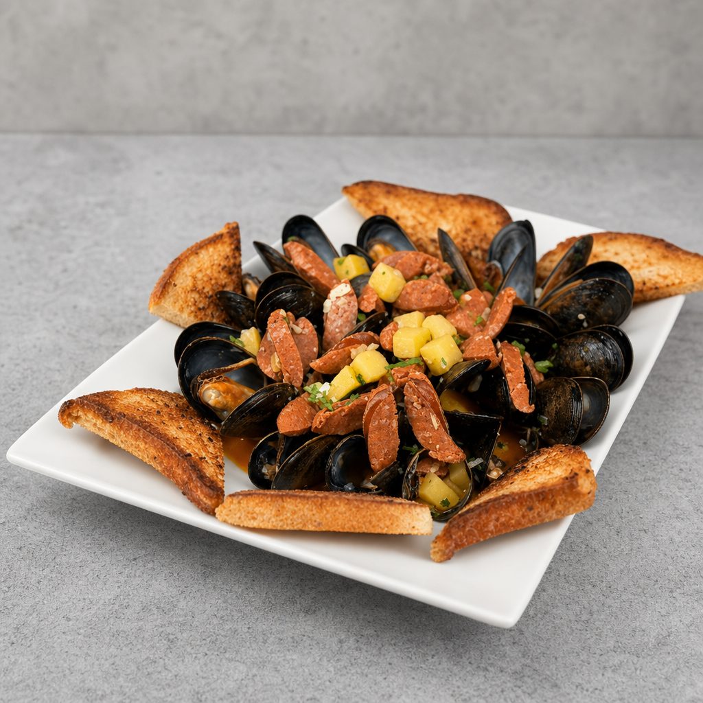 Mussels.