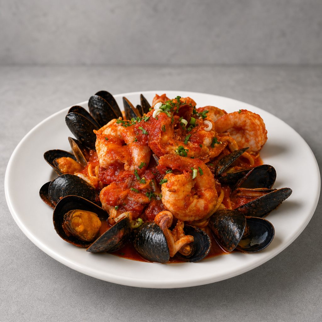 Linguini Fra Diavolo.
