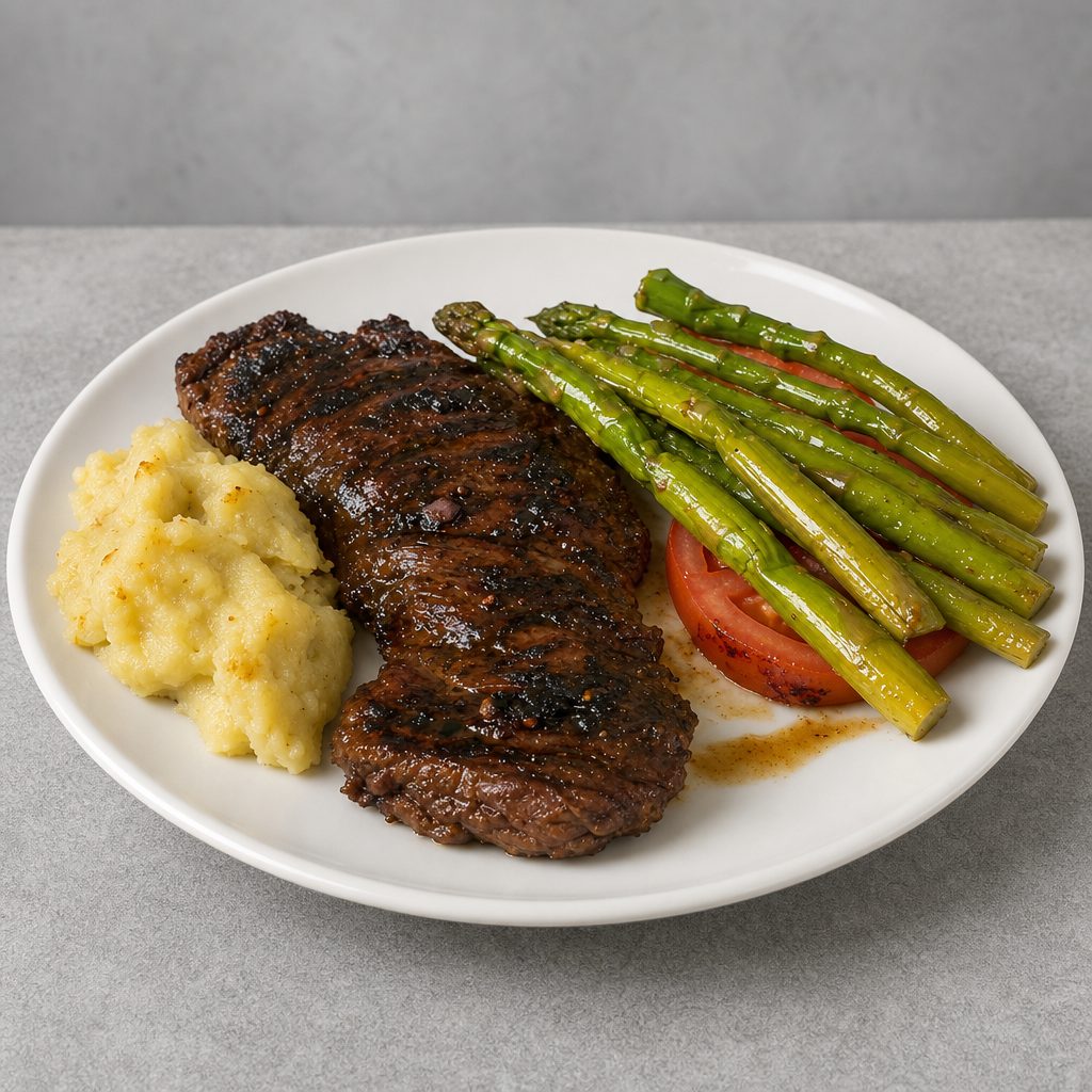 Marinated Skirt Steak.