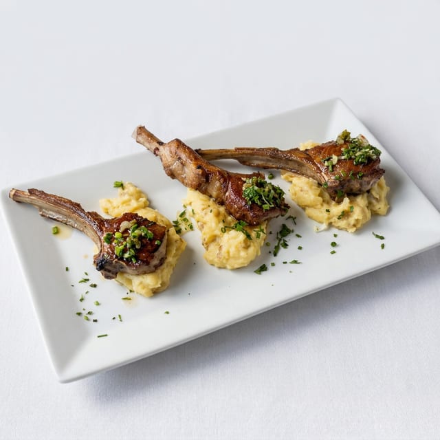 Lollipop Lamb Chops.