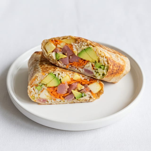 Tuna Poke Wrap.